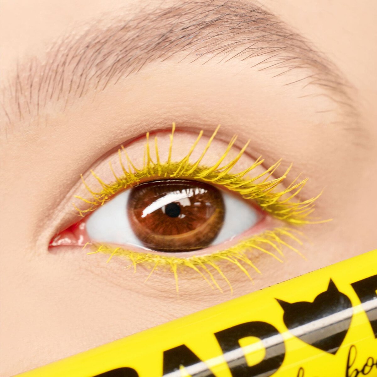 Bad Doll Тушь для ресниц Цветная объемная Yellow