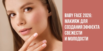 Baby Face 2026: макияж для создания эффекта свежести и молодости