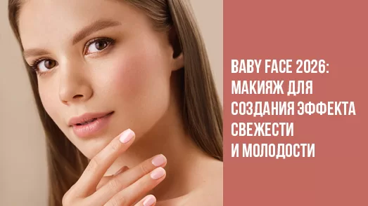 Baby Face 2026: макияж для создания эффекта свежести и молодости