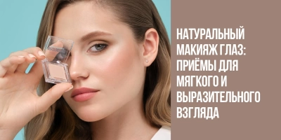 Натуральный макияж глаз: приёмы для мягкого и выразительного взгляда