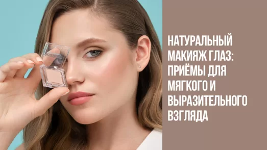 Натуральный макияж глаз: приёмы для мягкого и выразительного взгляда