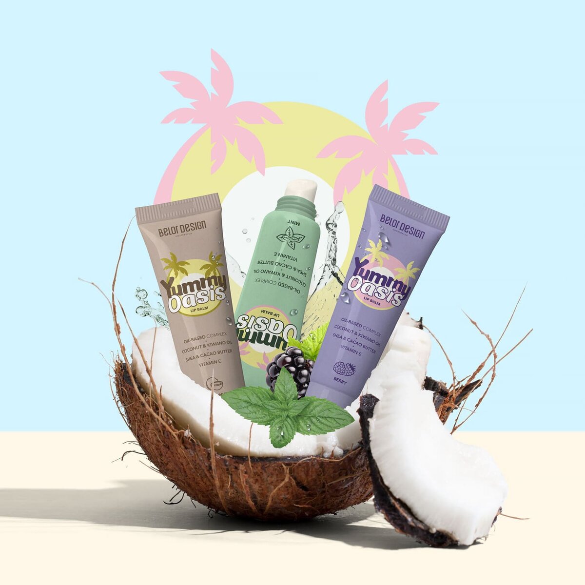 Бальзам для губ YUMMY OASIS MINT