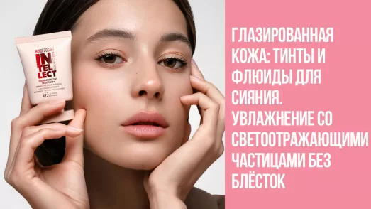 Глазированная кожа: тинты и флюиды для сияния. Увлажнение со светоотражающими частицами без блёсток