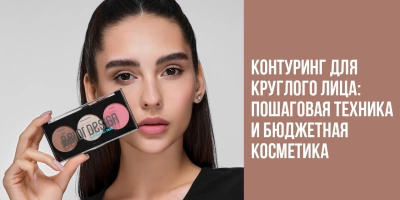 Контуринг для круглого лица: пошаговая техника и бюджетная косметика