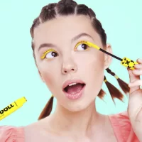 Bad Doll Тушь для ресниц Цветная объемная Yellow